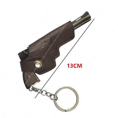 gtrp PUBG Colt Python 357 Revolver Metal Key Ring with Cover 03 Key Chain