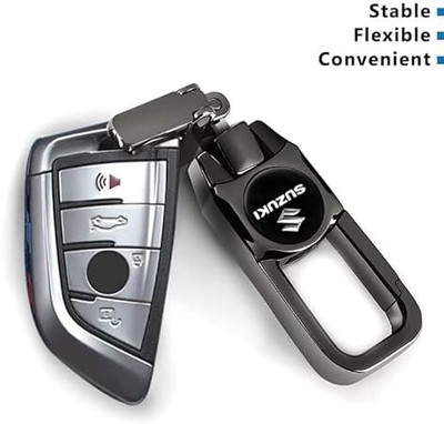 gtrp Suzuki/Dzire Black Color Car Key Fob Key Chain Heavy Key Chain