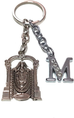 Meeko.com M letter with Bala ji key chain Key Chain