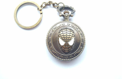 gtrp keychain-Spider Man Pocket Watch Metal (Bronze) Key Chain