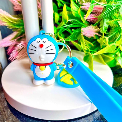 Leekwaar Doraemon 3D Keychain – Cute Character Design with Vibrant Details Key Chain