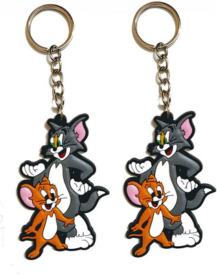 ShopTop Tom&Jerry Single sided Combo Premium Keychain for Bike Key Chain