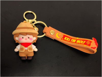 ROSEFAIR Cute Key chain Cartoon Keychains Backpack Keychain Wristlet Keyring for Keychain Key Chain