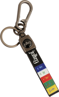 WINKEY Tibetan Ladakh Prayer Words Metal KeyChain For Car And Bike (Pack Of 1) Key Chain