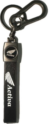 SHRI JI Premium High-quality Leather Activa Keychain Key Chain