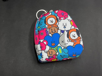 sky enterprises BT21 LINE FRIENDS Small Coin Purse Wallet with Keychain Key Chain