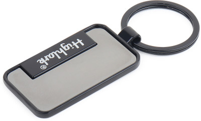 Highlark Black Edition Metal Keychain | Keyring For Home, Office, Car & Bike Key Chain Key Chain