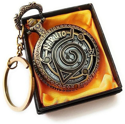 GKM Best Design Naruto pocket watch keychain for gifting anime lovers Key Chain