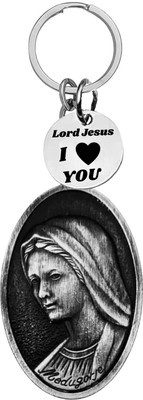 M Men Style Mother Mary Keychain | Virgin Mary Religious Key Ring SKey2025643 Key Chain