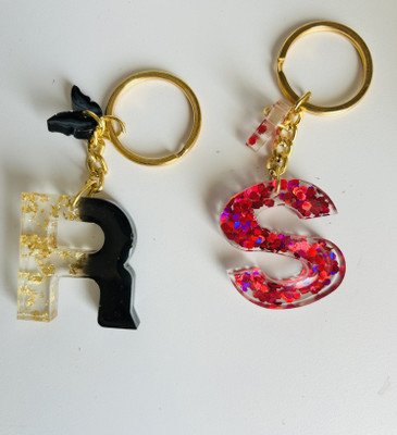 YARA CREATION R&S Combo Black&Red Key Chain
