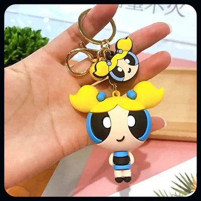 BBG BBG_3D Rubber Figure | Suitable to use as Bag Charm, CarBike Keychain-A Key Chain