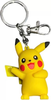 ShreeBalaji 3D Pikachu Pokemon Keychain For men And Women Keychain Key Chain