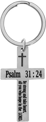 M Men Style Be Strong And Take Heart All You Who Hope In The Lord (Psalm 31.24)LSK220169 Key Chain