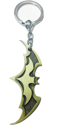 MAG BEE Double Batman logo Alloy Metal for cars and bikes Design 2-kC26 Key Chain