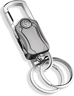 HVG TRADERS 5-In-1 Stylish Keychain for Women & Men 360° Rotation Carabiner Keychain Key Chain