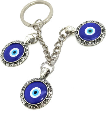 Key Era Evil Eye Nazarbattu Lucky Charm Protect Negative Energy Key Chain