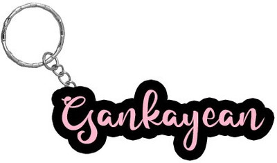 SY Gifts BPK Gankayean Name Keychain Key Chain