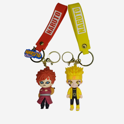 GVMart Naruto and Gaara Anime Keychain Combo pack of 2 Key Chain