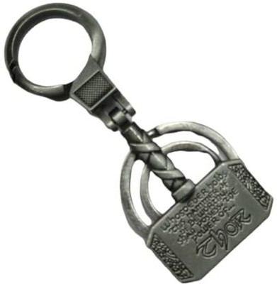 Augen ThorHammer Stainless Steel Keychain Metal For Gifting With Key Ring Anti-Rust Key Chain