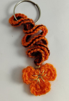 uberjewels Handmade crochet keychain Key Chain