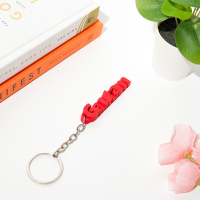 Artsycollection 3D Custom Name Key Chain