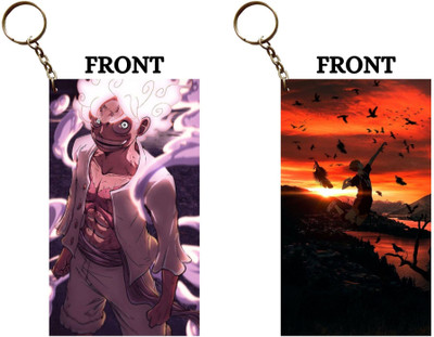 Hariyaali Enterprises LLP LUFFY GEAR 5 × HINATA FLY HIGH Unique Style 2 pcs Combo Key Chain