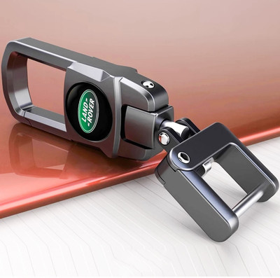 NIVIZEN Heavy Duty Metal Car Keychain Compatible with Land Rovar ,Key Ring Key Chain
