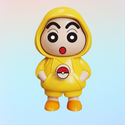 BITWEAVE Shinchan Face Changing Keychain – Fun Accessory Key Chain