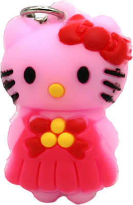 neoinsta shopping Small size Hello Kitty 3D PVC keychain for kids pink color Key Chain