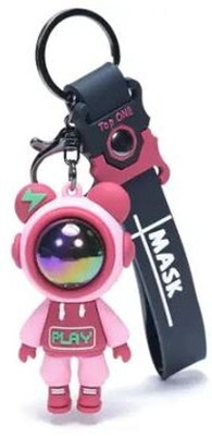 POSXOABS Style with Our 3D Astronaut Keychain - Comes with Long Key Chain (Pack of 1) Key Chain