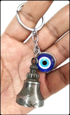 Meeko.com -Evil eye with Lucky Guardian bell for bike and scotter-KC Key Chain