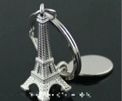 SRG Eiffel Tower Metal Keychain Key Chain