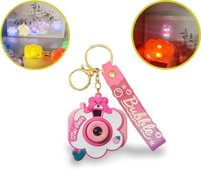 Symbelle Mini Camera Shaped Projector Keychain – Fun Image Projection, Ideal for Gifts | Key Chain