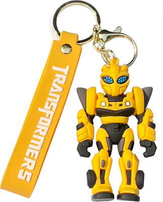 Wonderwhimzy Premium Robot Action Hero 3D Rubber Silicon Keychain for Kids & Adults for Gift Key Chain