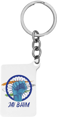 M Men Style Religious Dr. Babasaheb Ambedkar (Jai Bhim) Keyring SKey2025245 Key Chain