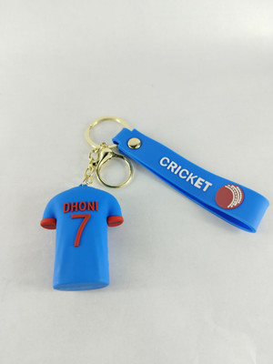 Darkleene collection Adorable Dhoni-Indian Team Keychain-KeyRing Best Gift for Indian cricket fans Key Chain