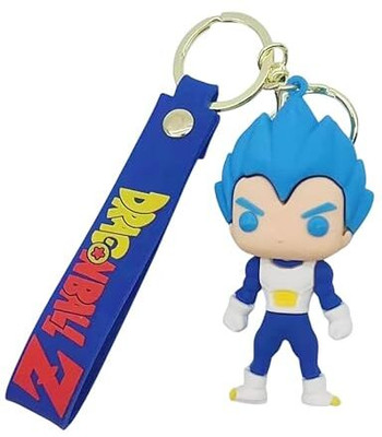 ABS TRADERS Dragon Ball Z Vegeta keychain Cute Kawaii Key ring Purse Backpack, Key Chain Key Chain