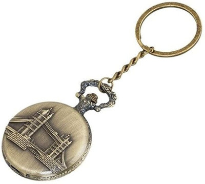 BBG NEW_Attractive London Bridge pocket watch keychain Key Chain