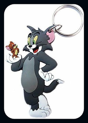 Meeko.com Rubber Tom & Jerry Premium Quality Key Chain-A Key Chain