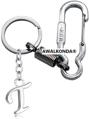 Awalkonda Spring-Alphabet-T Key Chain