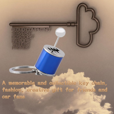 gtrp Gear Transmission Fidget Keychain Creative Auto Part Model Six-Speed 96 Key Chain