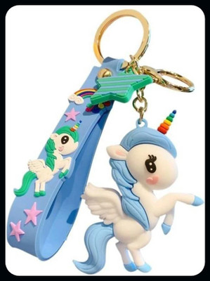 gtrp Keychain-unicorn Cute Little Stars for Kids/Girls/Ladies Unicorn Keychain Key Chain