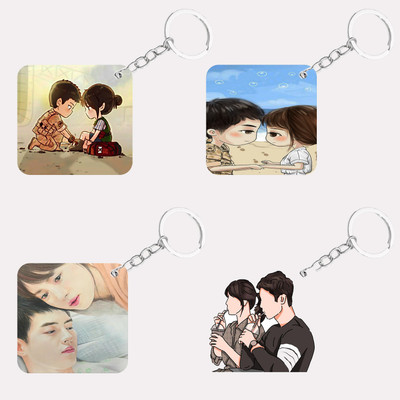 GS STUDIO DESCENDANTS OF THE SUN k-drama-keychains | smooth and shining keychains. Key Chain