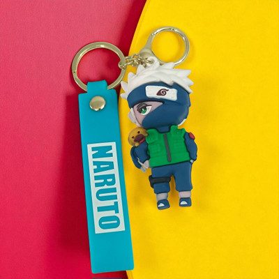 Darkleene collection Naruto Kakashi 3D Rubber Keychain Fancy Keyring Key Chain