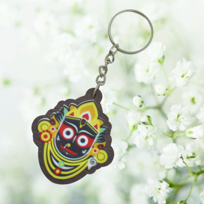 Real Craft key-ring-jaga-wood-set-1-0B Key Chain