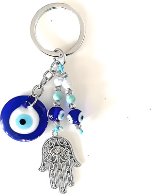 HASTHIP Evil Eye Keychain Blue Eye Bag Charm Good Luck Gift Key Chain