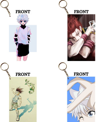 Hariyaali Enterprises LLP Hunter X Hunter KILLUA HISOKA GON Unique Style 4 pcs Combo Key Chain