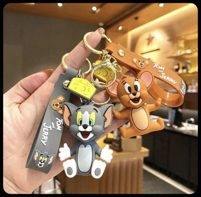 Jainzon Tom and jerry imported rubber keychain, heigh quality keychains-S617 Key Chain