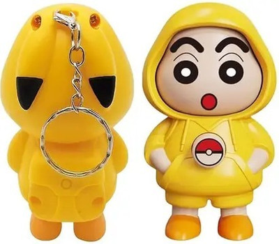 Greendark Cartoon Face Changing Character Toy Key Holder for Bags Cars Gifts Key Chain