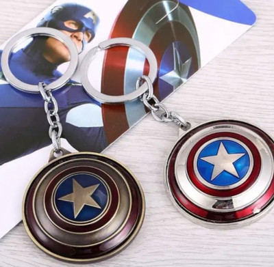Suzuki Keychain Captain America Rotating Keychain for best quality keychain Key Chain